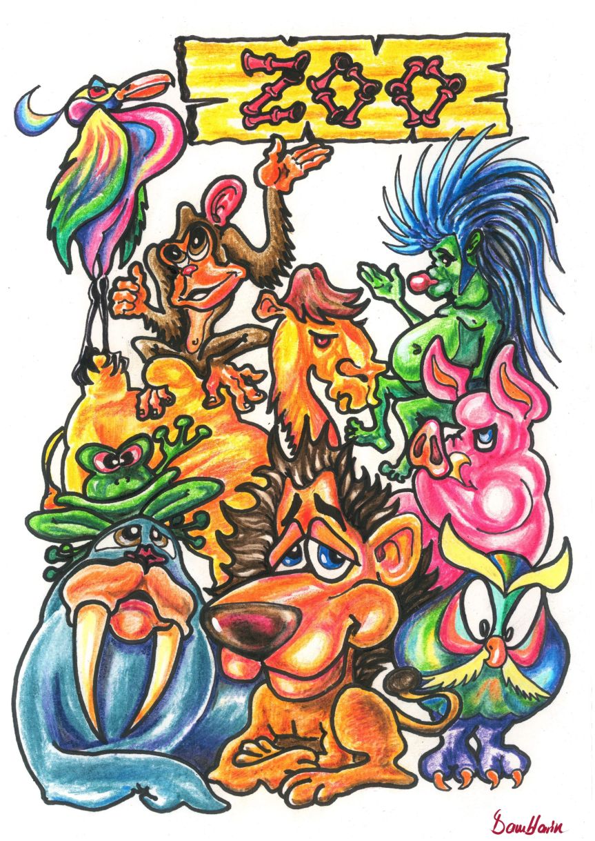 Grădina Zoologică(ilustratia)