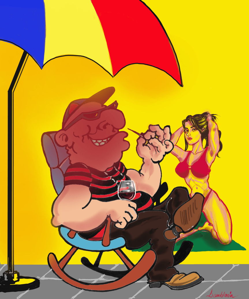 Turism sau narcisism ?&nbsp;(caricatura)