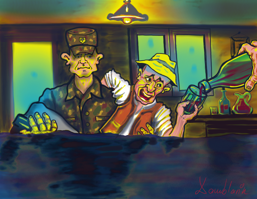 Turna infernal (caricatura)