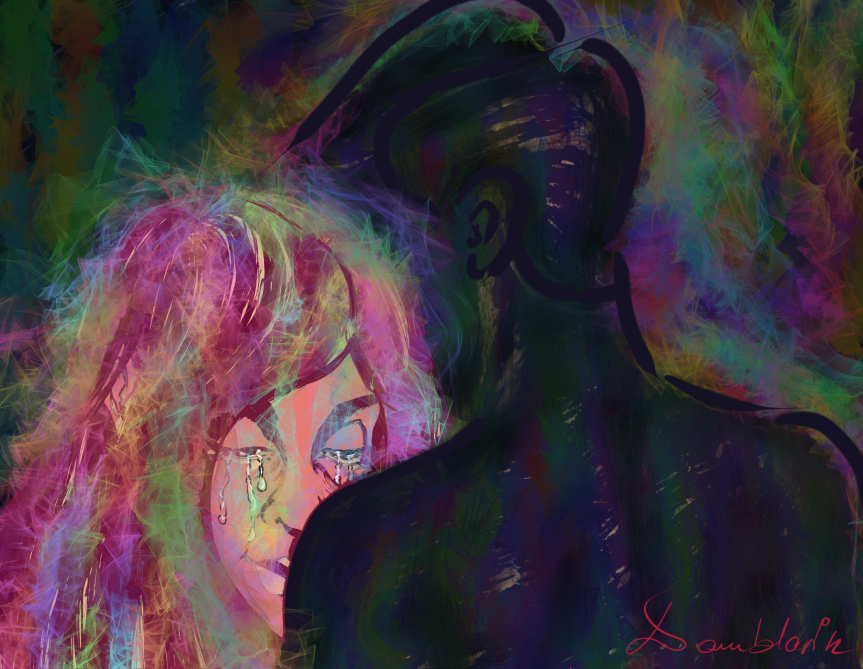 Umărul pe care să plângi&nbsp;(ilustrația)