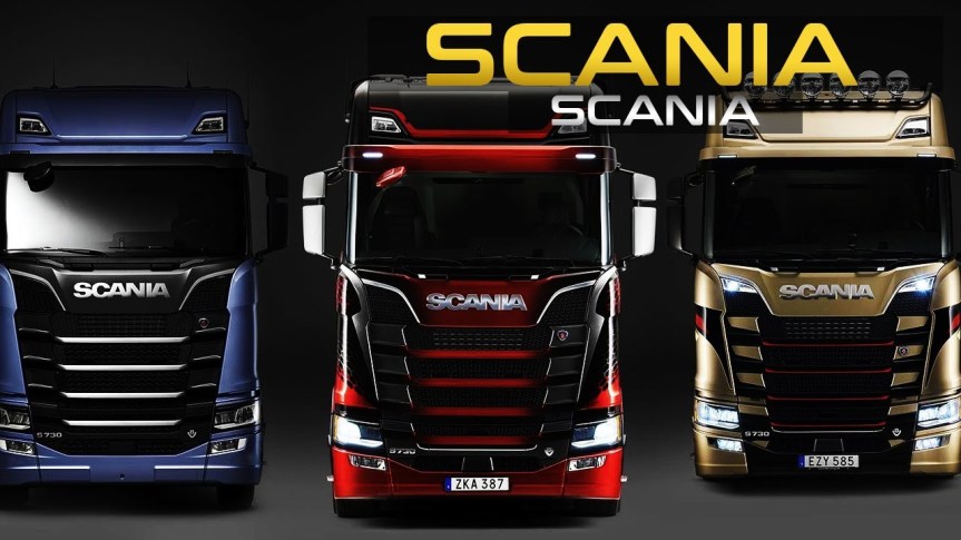 Scania trucker