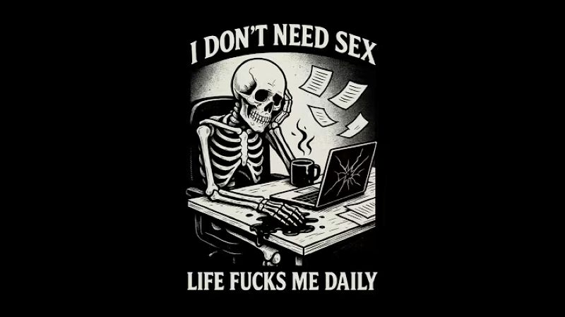 I Don’t Need Sex, Life Fucks Me&nbsp;Daily